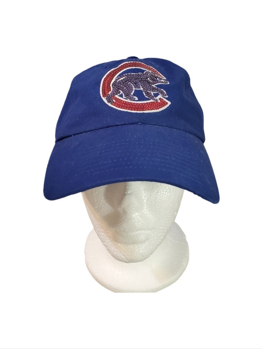 Victoria's Secret PINK 47 Brand Blue Sequin Chicago Cubs Cap